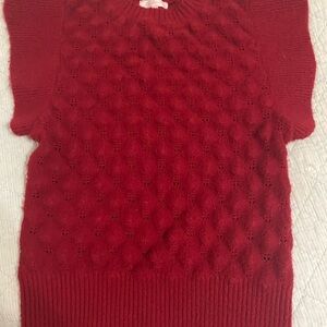 Ces Femme red sweater size small